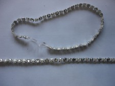 4 Stück  Strass-Band mit