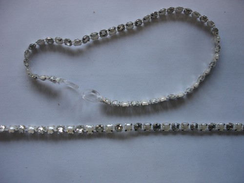 Stück strass band mit - , strass-band