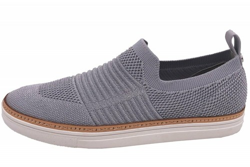 Strada damen slipper grau - la,