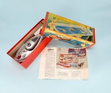 Schuco Boot im Originalkarton aus den 1950er Jahren.