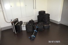 Schlagzeug Marke "Premier",Typ Artist Maple, in Großbritanien hergestellt