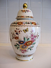 Große (30,5 cm)  Porzellan Deckelvase / Urnenvase Vohenstrauss Johann Seltmann