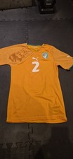 Fußballtrikot Elfenbeinküste WM 2010, #2, Gr. S, Puma