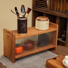 Holz Nussbaum Teetassenhalter