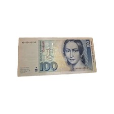 Banknote 100 DM Note Banknote