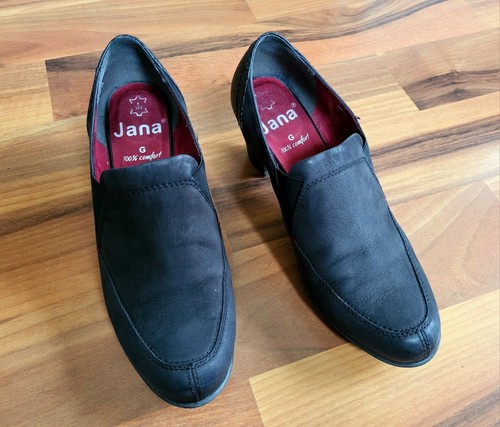 Jana komfort pumps leder - leder, gr
