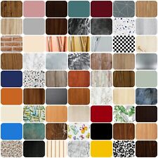 Klebefolie Möbel Tür Küche Muster  Selbstklebende Folie 10x15cm Stein Holz Optik