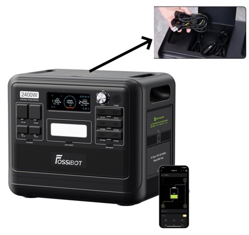 Fossibot tragbare f2400 - tragbare,
