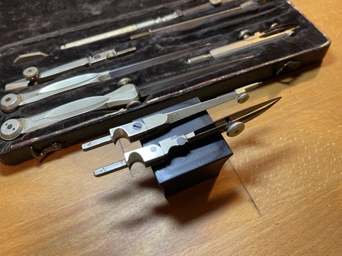 Antiker riefler zirkelkasten - antiker, c.riefler