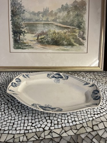 Antike servierplatte villeroy - antike,