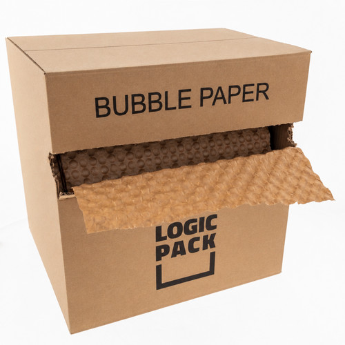 Luftpolsterfolie aus papier - aus,