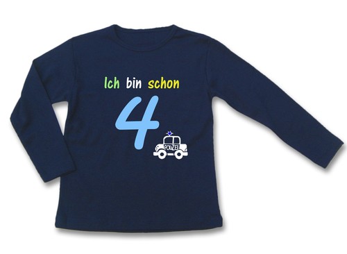Geburtstagsshirt ich bin - la,