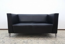 Walter Knoll Zweisitzer Designersofa Ledersofa Knoll International #0116