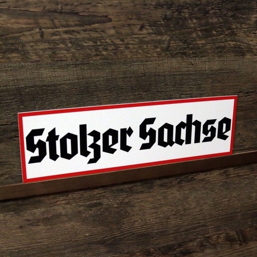 Schild stolzer sachse - schild,