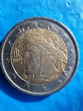 2 Euro Kurs Münze Italien 2005 Kopf von Dante Alighieri  Zustand  Gut   / 10