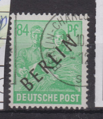 Berlin 16 schwarzaufdruck - berlin, nr.