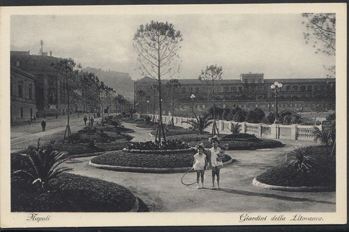 Italien postkarte neapel - -,