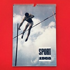 Kalender Sportjahr 1968 DDR Abreißkalender Sportverlag Berlin vollzählig