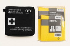 Audi Erste Hilfe Verbandkasten Verbandskasten Verband Kasten 2 Warnwesten 01/27