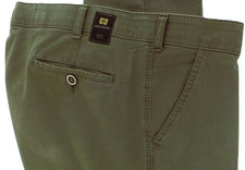 Club of Comfort  Herren Hose Stretch Oliv