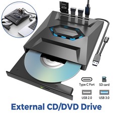 7 in 1 Externes CD/DVD