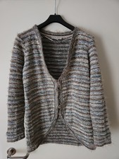 Flauschige Damen Strickjacke