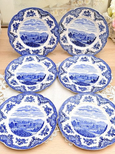 6er set vintage - 6er, dessertteller