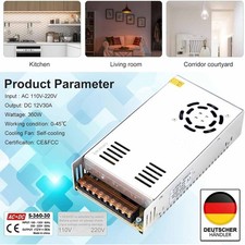 DC 12V 30A 360W Schaltnetzteil