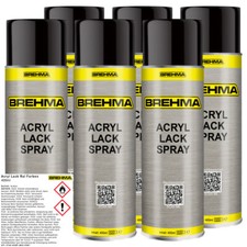 6x BREHMA Acryl Lackspray Ral