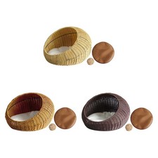 Kleines Hundebett gewebtes