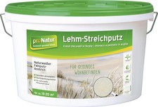 Pronatur Lehm-Streichputz 0.5 mm fein 7 kg  Wandfarbe
