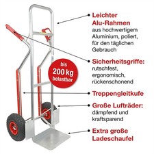 HBH® Sackkarre Alu 200kg
