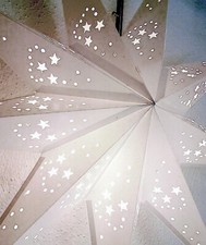 ❀ Leuchtstern Weiß Stern