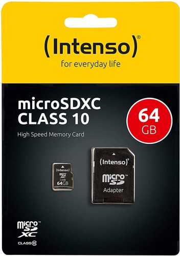 Intenso micro sdxc - 64gb, class