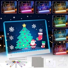 Abwischbare LED Notiztafel