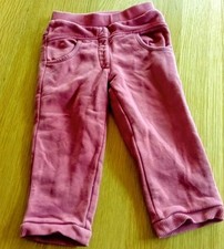 S.oliver Baby Mädchen Leichte Jogger Hose Gr.80 Burgunder Gummizugbund 