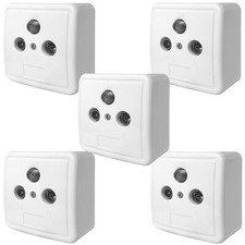 Sat dose antennen end steck - 5x,