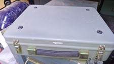 DDR  Koffer Instrumentenkoffer Metall 32 x 24 x 8,5 cm