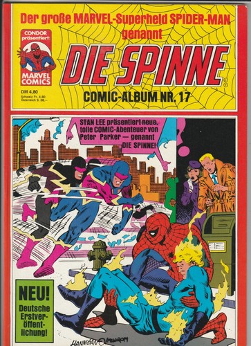 Die spinne comic album - die,