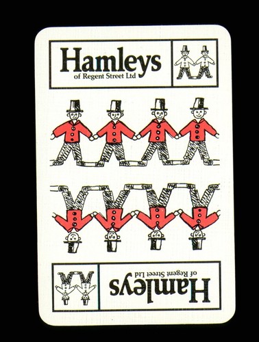 Joker spielkarte hamleys - x,
