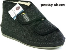 SCHAWOS Warme  Hausschuhe Filz