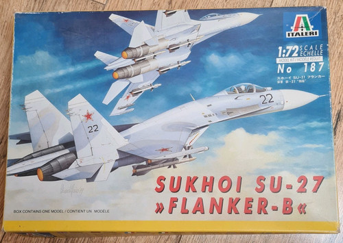 Italeri sukhoi flanker b - sukhoi, flanker-b