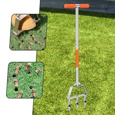 Rasenbelüfter Werkzeug Hofbelüftungsgerät für Gras verdichtete Bodenbelüftung