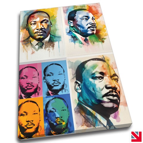 Martin luther king - martin, aquarell
