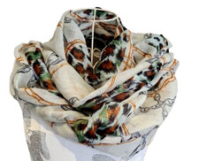 Schal Tuch mit Animal Print
