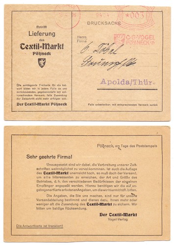 132790 postkarte der - -, "der