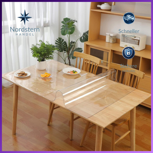 Tischdecke transparent 3mm - transparent,