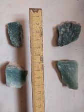 Grüner Quarz jeweils 2 Steine
