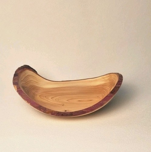 Naturrandschale aus eibe - aus,