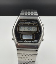 Stempo Solar Chronograph LCD